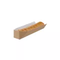 Small kraft sleeve hotdog 179 x 42 x 40mm (10D01)